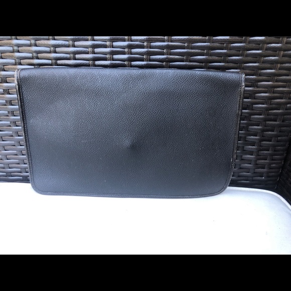 Rare VINTAGE Authentic Christian Dior Folding Clutch Envelope Monogram Bag - Picture 6 of 7